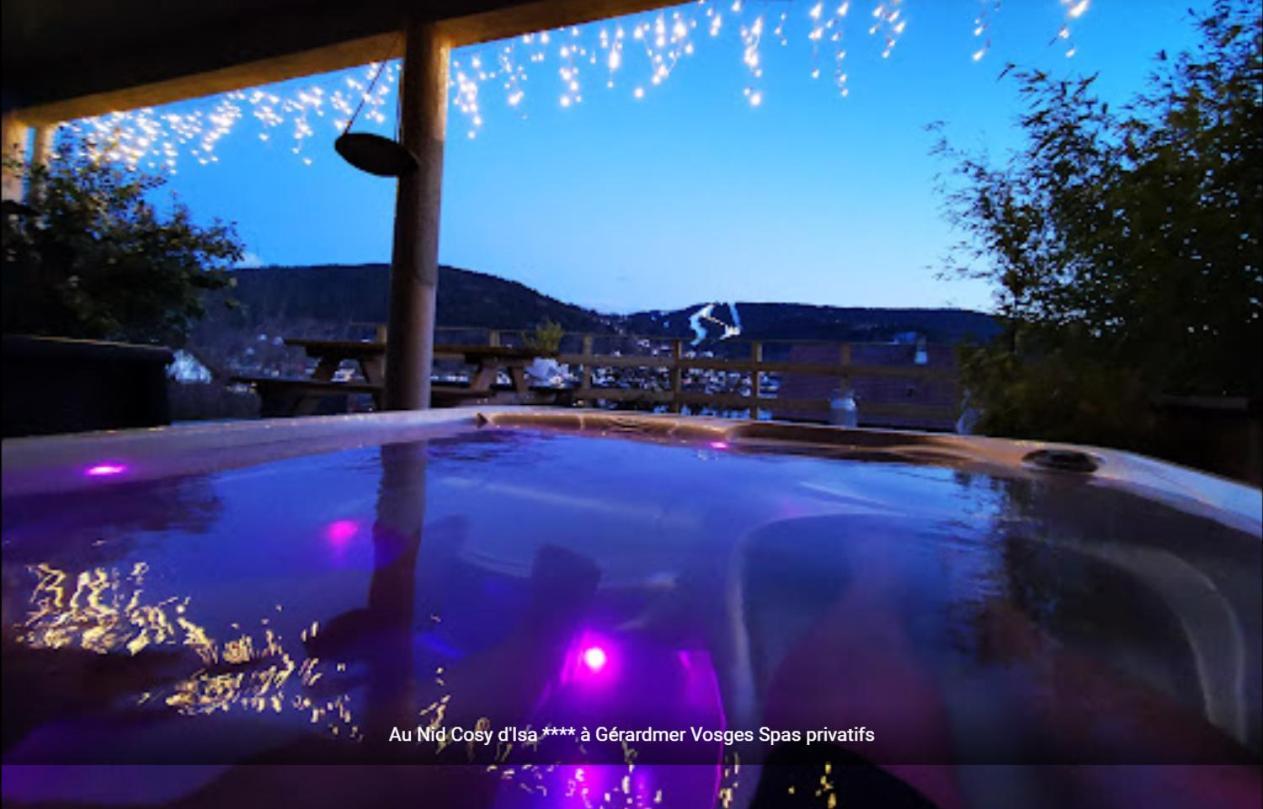 Au Nid Cosy D'Isa A Gerardmer Vosges - Spas Privatifs Экстерьер фото