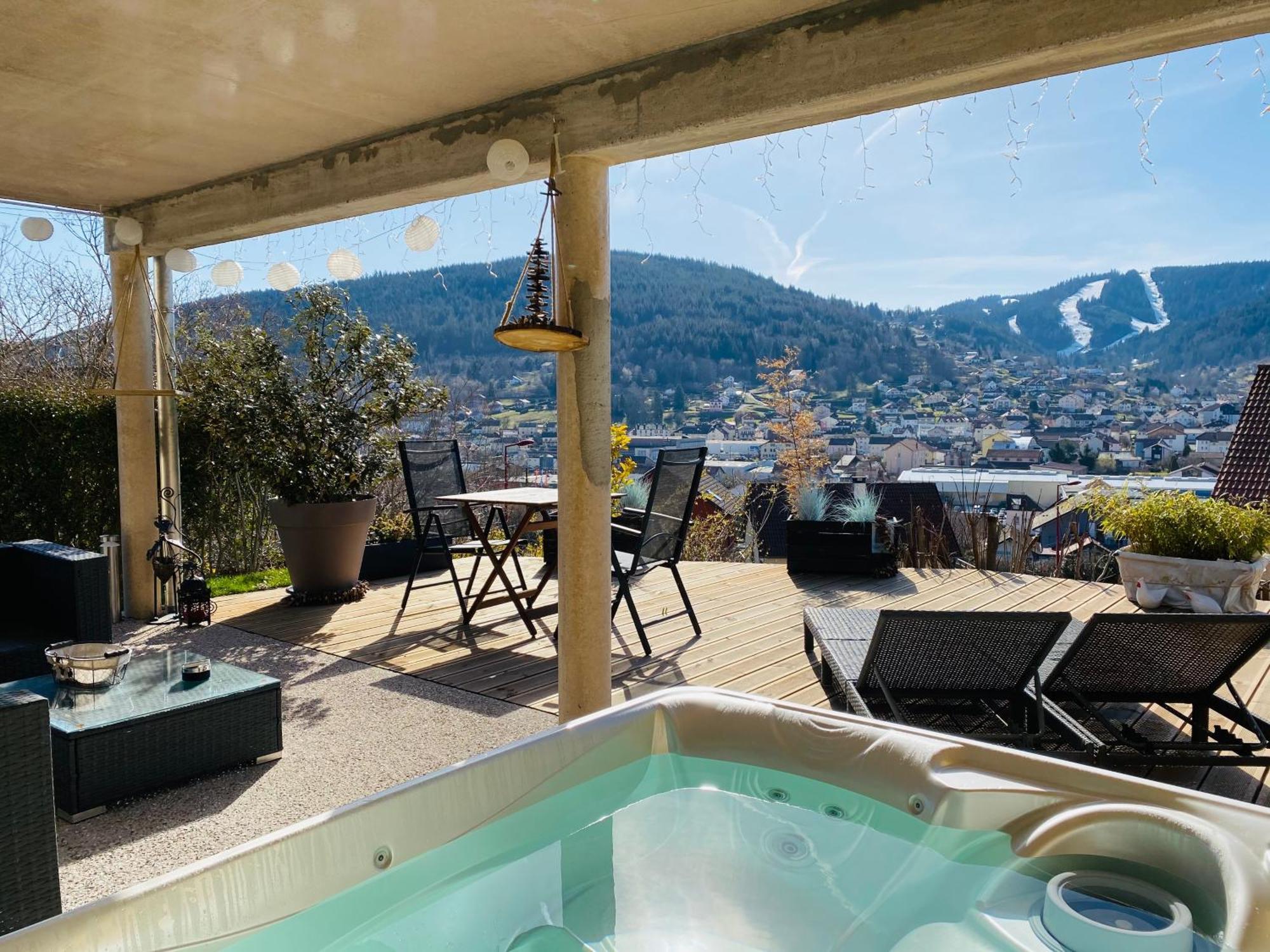 Au Nid Cosy D'Isa A Gerardmer Vosges - Spas Privatifs Экстерьер фото